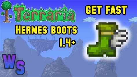 terraria combine hermes boots|where to find Hermes boots Terraria.